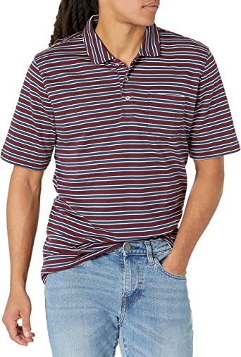 Photo 1 of Amazon Essentials Men's Regular-Fit Pocket Jersey Polo. SIZE XS. NEW WITH TAGS. PHOTO FORF REFERENCE. 
