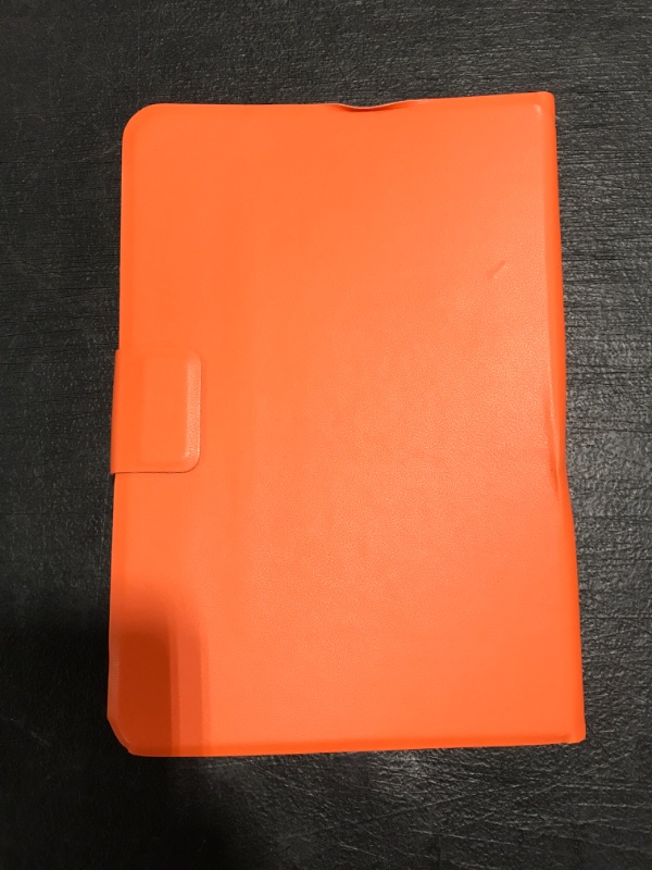 Photo 3 of Fire HD 8 Case DTangLsm Case for All-New Kindel Fire HD 8 Tablet & Fire HD 8 Plus Tablet (10th Generation 2020 Release) [Multi-Angles] Smart Leather Folio Stand Cover Case w/Auto Wake/Sleep, Orange 99-Orange. WARPED.