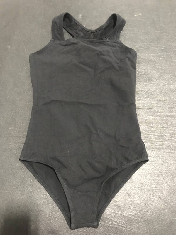 Photo 2 of Arshiner Girls Ballet Dance Leotards Straps Back Camisole Tank Leotard Gymnastics Dancewear for Kids Black 8-9 Years. SIZE 160. NEW. 