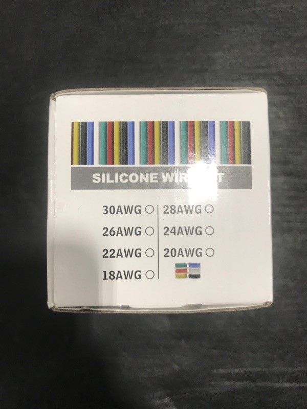 Photo 3 of CBAZY™ Hook up Wire Kit (Stranded Wire Kit) 18 Gauge Flexible Silicone Rubber Electric Wire 6 Colors 16.4 feet Each 18 AWG 18AWG D-(red+blue+green+yellow+white+black)