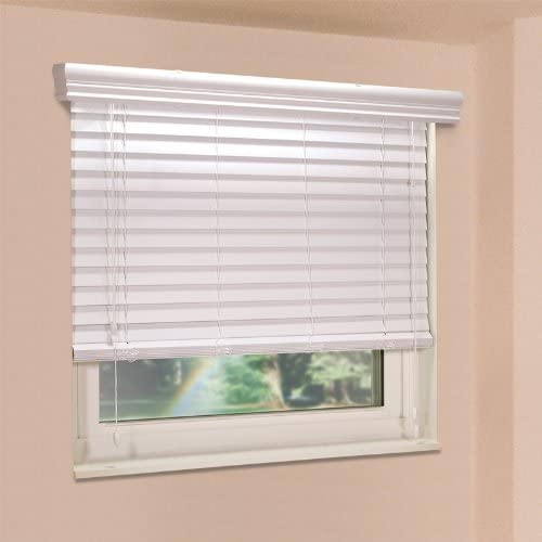 Photo 1 of 48 INCH WINDOW BLINDS WHITE