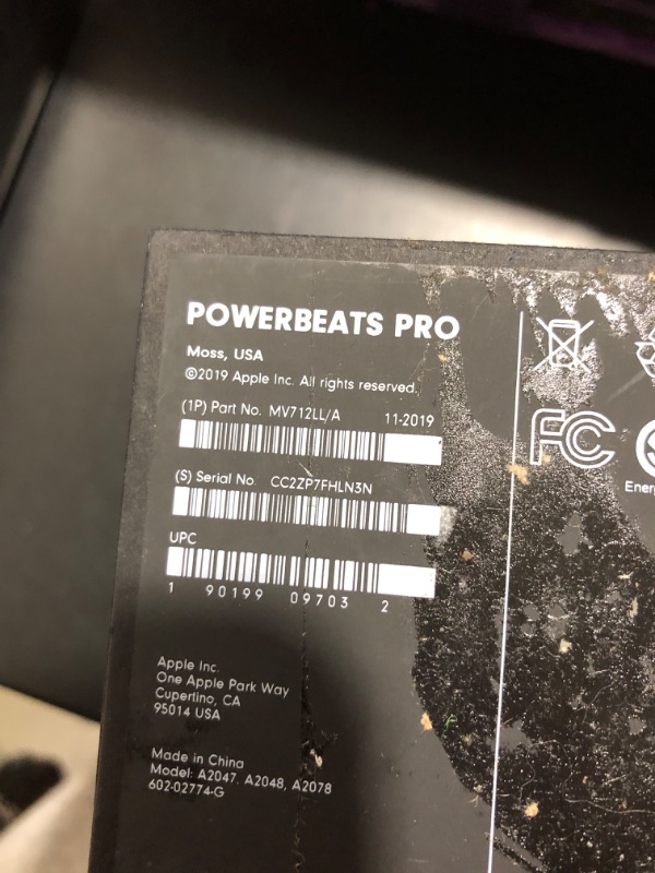 Photo 1 of Powerbeats Pro Wireless Earbuds - Apple H1 Headphone Chip, Class 1 Bluetooth Headphones, 9 Hours of Listening Time, Sweat Resistant, Built-in Microphone - Moss