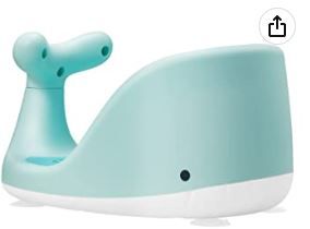 Photo 1 of Baby Bath Seat,Infant Bath Seat,Bath Seat for Baby,Whale Shape Baby Bathtub Seat for Sit-Up 6-36 Months 4 Suction Cups Stability with 3 Turtle Bath Toys/Shower Cap/Bath Brush (Green)