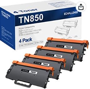 Photo 1 of TN850 TN 850 TN820 Compatible Toner Cartridge Replacement for Brother TN850 TN 850 