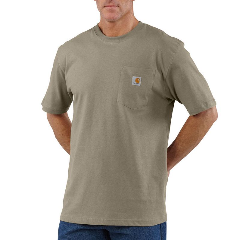 Photo 1 of Carhartt Men's Workwear Short-sleeve Pocket Shirt SIZE M