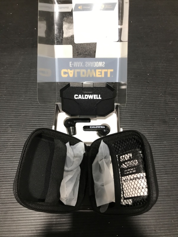 Photo 2 of Caldwell E-MAX Shadows 23 NRR - Electronic Hearing Protection with Bluetooth Connectivity for Shooting, Hunting, and Range