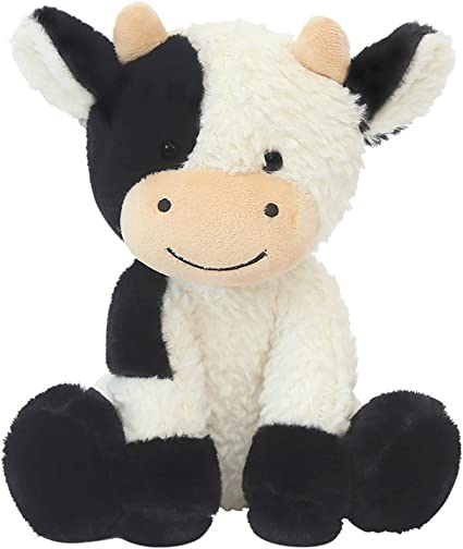 Photo 1 of 9" Cow Stuffed Animals Soft Cuddly Cow Plush Stuffed Animal Toy for Kids