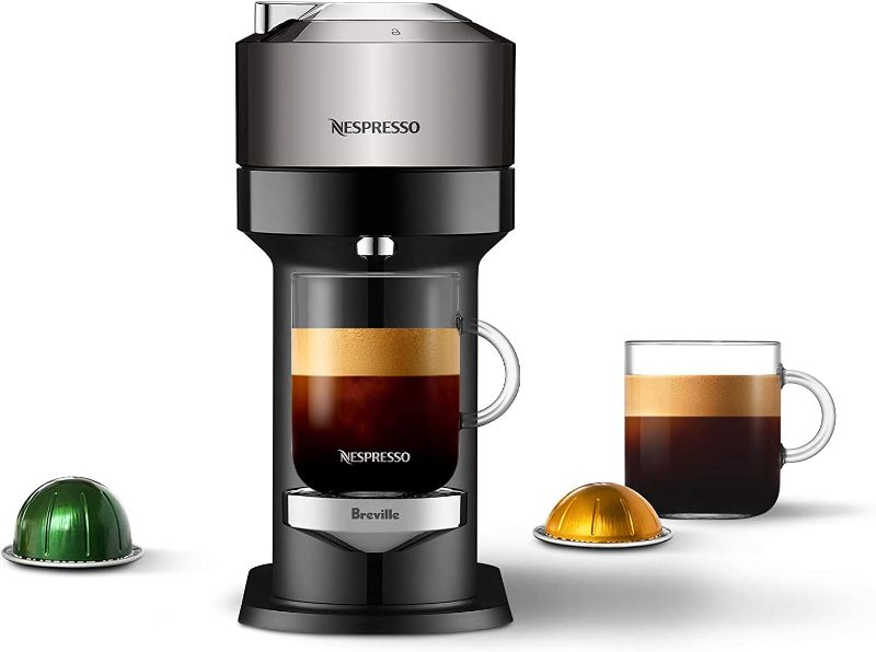 Photo 1 of Nespresso Vertuo Next Coffee and Espresso Machine by Breville, Dark Chrome
