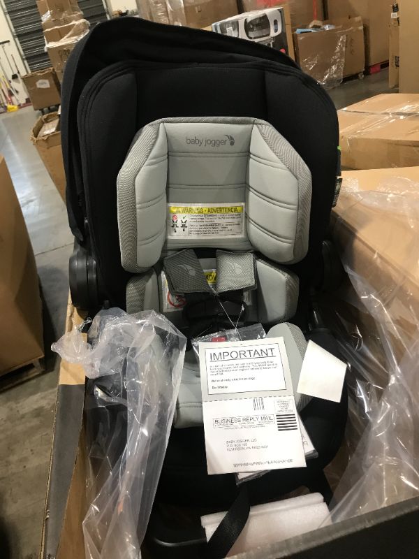 Photo 3 of Baby Jogger City GO 2 Infant Car Seat, Slate, Gray City Go 2 Slate