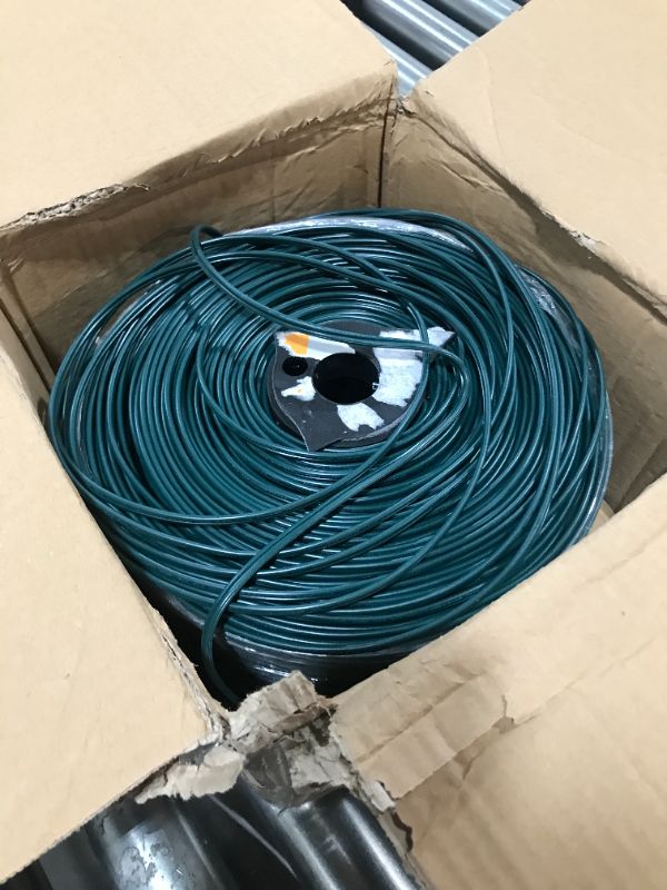 Photo 2 of GFQHF UL Listed 1000FT SPT-1 Electrical Wire,18/2 Zip Cord Wire,Work with SPT-1 Vampire Plug(1000, SPT-1 Green) 1 spt-1 green
