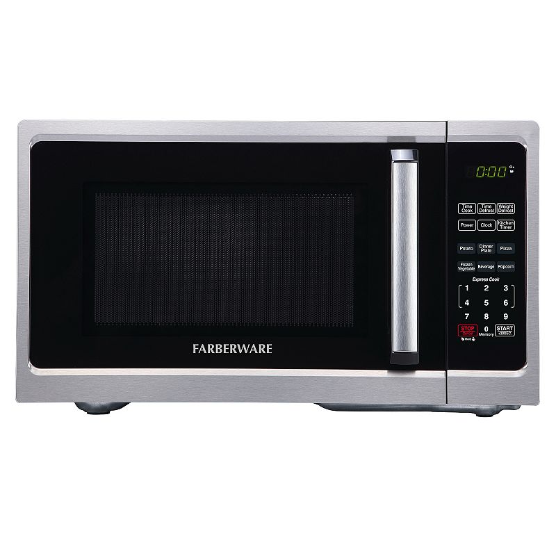 Photo 1 of Farberware Classic FM09SSE 900-Watt Microwave Oven, Stainless Steel, 0.9 Cu.Ft
