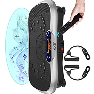 Photo 1 of AXV Vibration Plate Exercise Machine Whole Body Workout Vibrate Fitness Platform Lymphatic Drainage Machine for Weight Loss Shaping Toning Wellness Home Gyms Workout