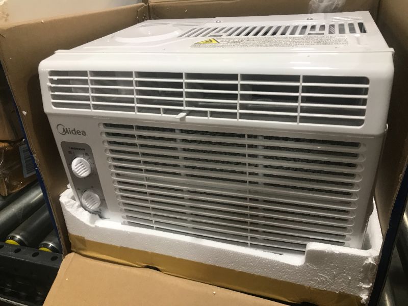 Photo 2 of Midea 5,000 BTU 115V Mechanical Window Air Conditioner