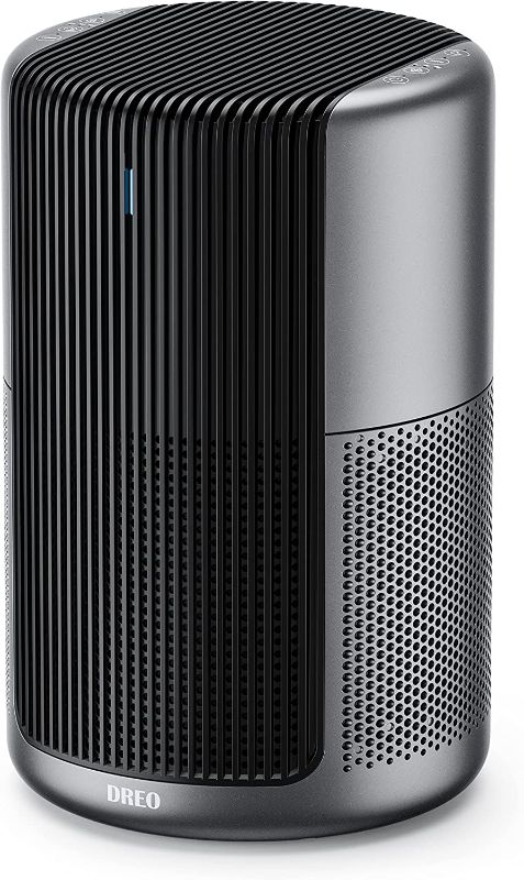 Photo 1 of Dreo Air Purifiers Macro Pro, True HEPA Filter, Up to 1358ft² Coverage, 20dB Low Noise, PM2.5 Sensor, 6 Modes, 360 Filtration Cleaner Remove 99.985% Dust Smoke Pollen, Black
