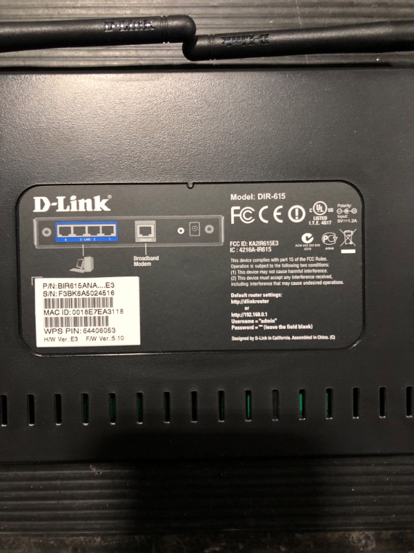 Photo 4 of Wireless N300 Router D-Link DIR-615