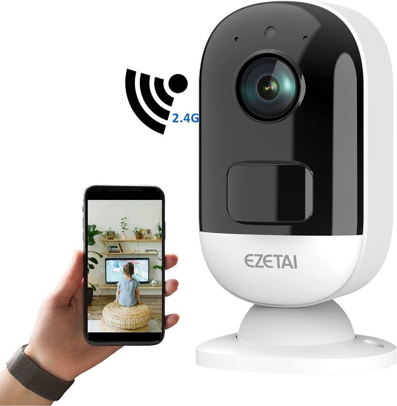 Photo 1 of Cameras for Home Security 1080P HD WiFi Security Camera Outdoor Indoor Camera Wireless with Phone app, Rechargeable Battery Powered