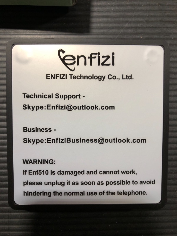 Photo 4 of Enf510 Call Blocker for Landline Phones/Answering Machine/Home Cordless Phones, Works with All Analog Telephones, Family Function
