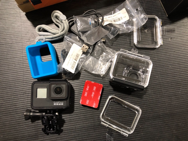 Photo 4 of GoPro HERO8 Black E-Commerce Packaging - Waterproof Digital Action Camera with Touch Screen 4K HD Video 12MP Photos Live Streaming Stabilization H8 Black + Lanyard