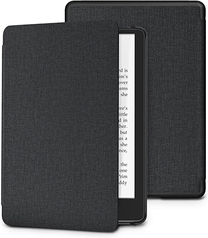 Photo 1 of DTTO Case for Kindle Paperwhite (11th Generation-2021) - Slim Hard PC Cover with Auto Wake/Sleep fits Amazon Kindle Paperwhite 2021, 6.8 inch (Black)