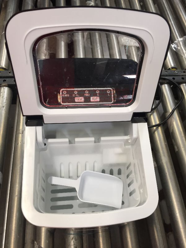 Photo 2 of 26-Lb. Portable Ice Maker - Stainless steel