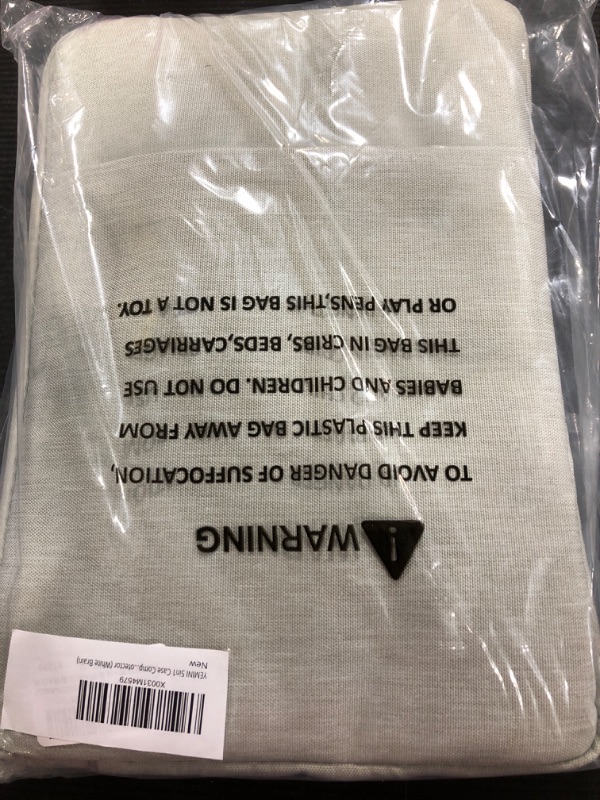 Photo 1 of YEMINI MacBook 2022,2021,2020,2019,2018, A2337 M1 A2179 Retina Touch ID Plastic Hard Shell Sleeve Charger Case Keyboard Cover Screen Protector (White Brain), New Air 13inch A2337 M1/A2179 (Touch ID)