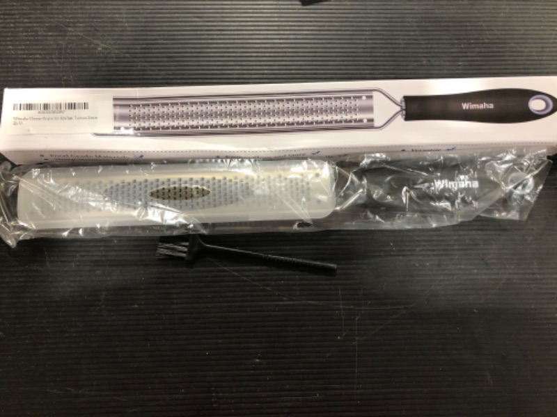 Photo 1 of Wimaha Lemon Zester Cheese Grater for Kitchen, Heavy Duty Cheese Grater & Vegetable Grater for Lemon, Garlic, Nutmeg, Chocolate, Ginger