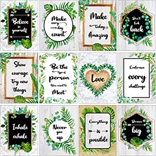 Photo 1 of 12 Pieces Inspirational Wall Posters Motivational Posters Inspirational Bulletin Board Decorations Simply Boho Poster Positive Quote Wall Poster Art Prints for Office (Spanish Style, 11 x 14 Inch) https://a.co/d/9d4KrvW