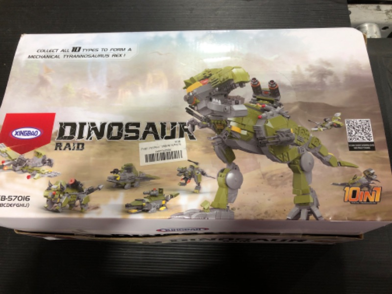 Photo 1 of DreamCity Dinosaur Building Block (1159 Pcs), Dinosaur Building Kit 10 in 1 Building Dinosaur Toys Big T-Rex Dinosaur Building Blocks Set for Kids Aged 6 7 8 9 10 Years Old https://a.co/d/1tPNaye