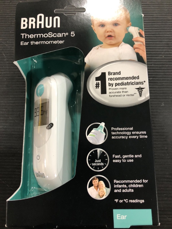 Photo 1 of Braun ThermoScan 5 Ear Thermometer