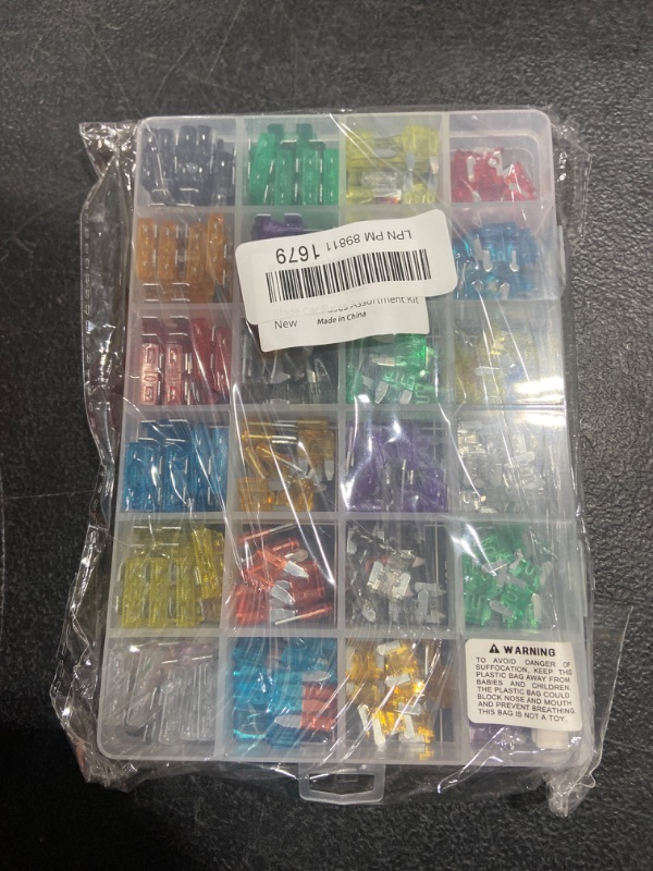 Photo 2 of 272pcs - Car Blade Fuses Assortment Kit