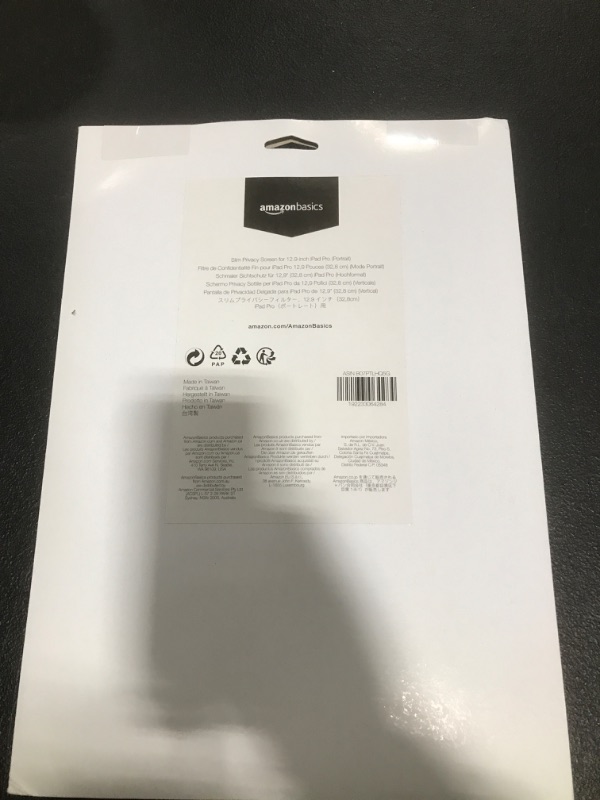 Photo 1 of AMAZON BASICS SCREEN PROTECTOR IPAD PRO