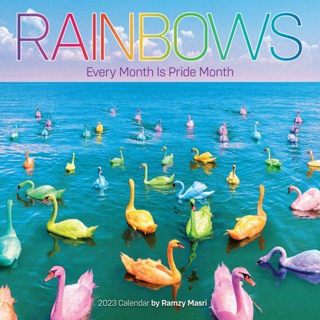 Photo 1 of Rainbows Wall Calendar 2023 Every Month Is Pride Month