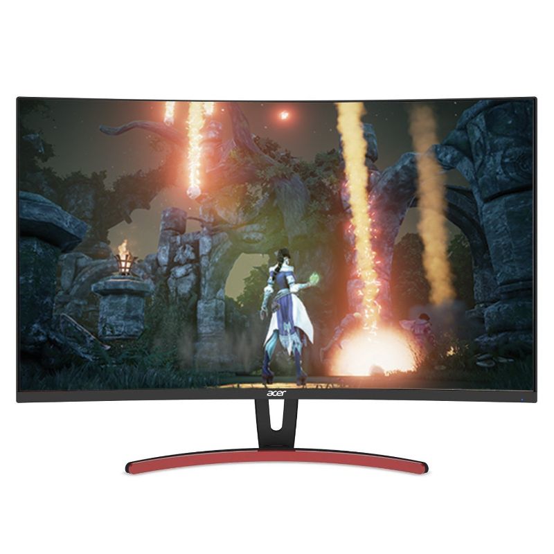 Photo 1 of Acer ED323QUR Abidpx 31.5 Inches WQHD (2560 x 1440) Curved 1800R VA Gaming Monitor with AMD Radeon FREESYNC Technology - 4ms; 144Hz Refresh Rate; Display/HDMI & DVI Port, Black
