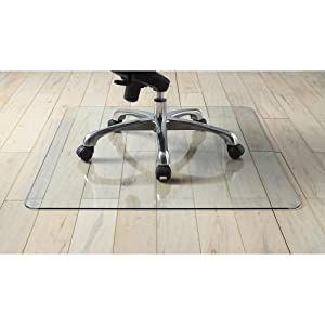 Photo 1 of Glass Office Chair Mat, 42'x42'