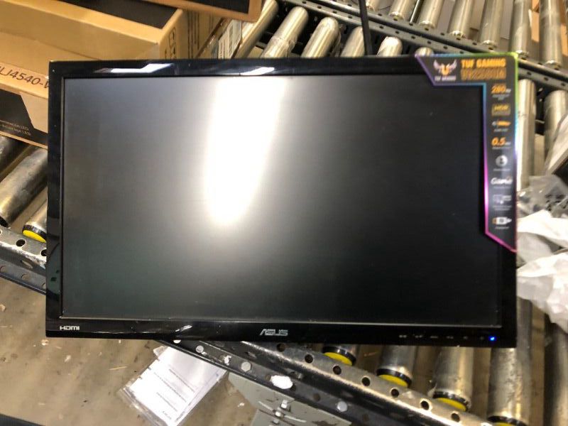 Photo 5 of ASUS VS247H-P 23.6" FULL HD 1920X1080 2MS HDMI DVI VGA MONITOR, BLACK **MISSING ACCESSORIES NEEDED FOR STAND!!!**