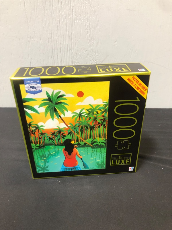 Photo 2 of Big Ben Luxe Polynesian Paddle Jigsaw Puzzle - 1000pc