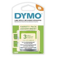 Photo 1 of DYMO LetraTag 3pk Label Tape - Clear/White Paper/White Plastic

