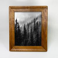 Photo 1 of 8 x 10 Rounded Corner Frame Golden Walnut - Threshold