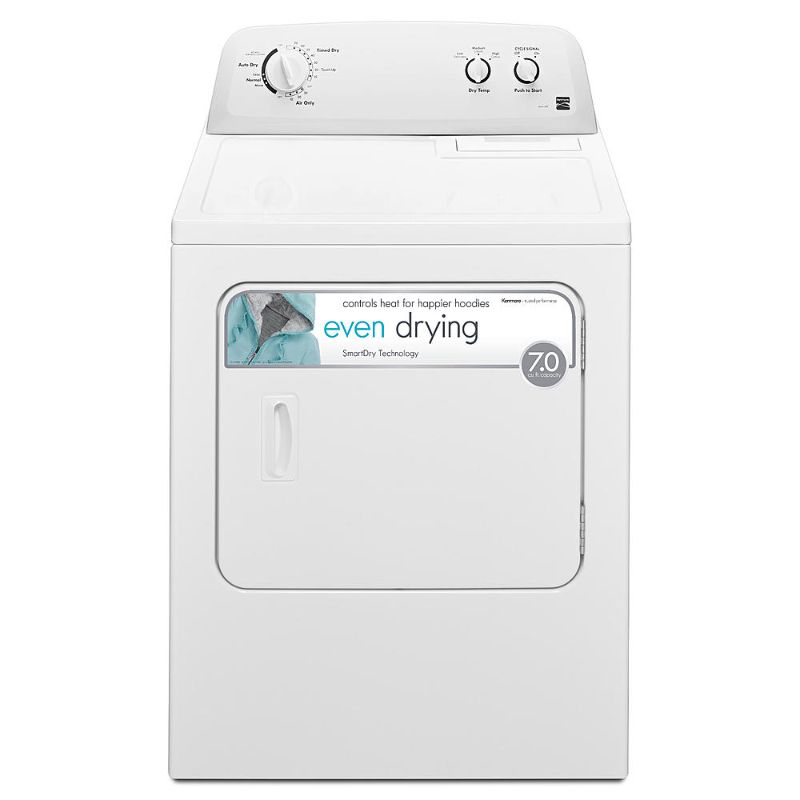 Photo 1 of Kenmore – 7.0 cu. ft. Electric Dryer – White
