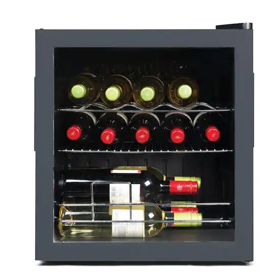 Photo 1 of 17.5 in. Wide 14-Bottle Capacity Wine Cellar
