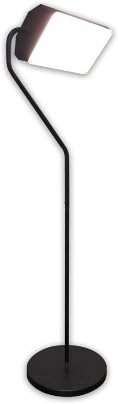 Photo 1 of Northern Light Technologies Flamingo 10,000 Lux Bright Light Therapy Floor Lamp, Black, 4 Foot
