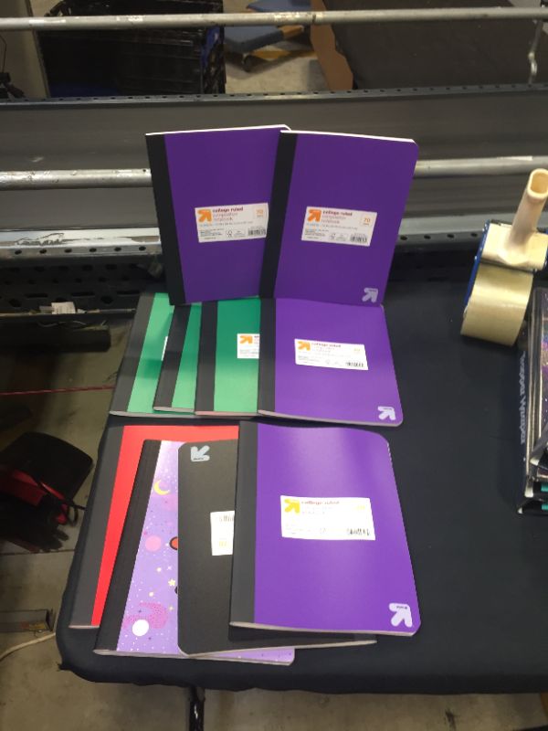 Photo 1 of 10 pack assorted composition notebooks