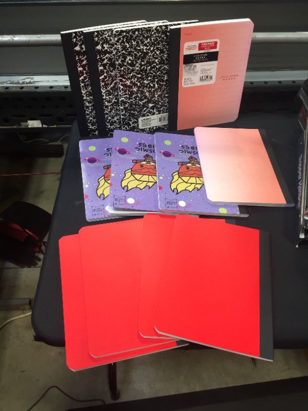 Photo 1 of 12 pack assorted composition notebooks