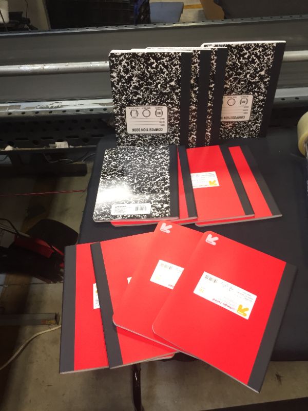 Photo 1 of 12 pack assorted composition notebooks