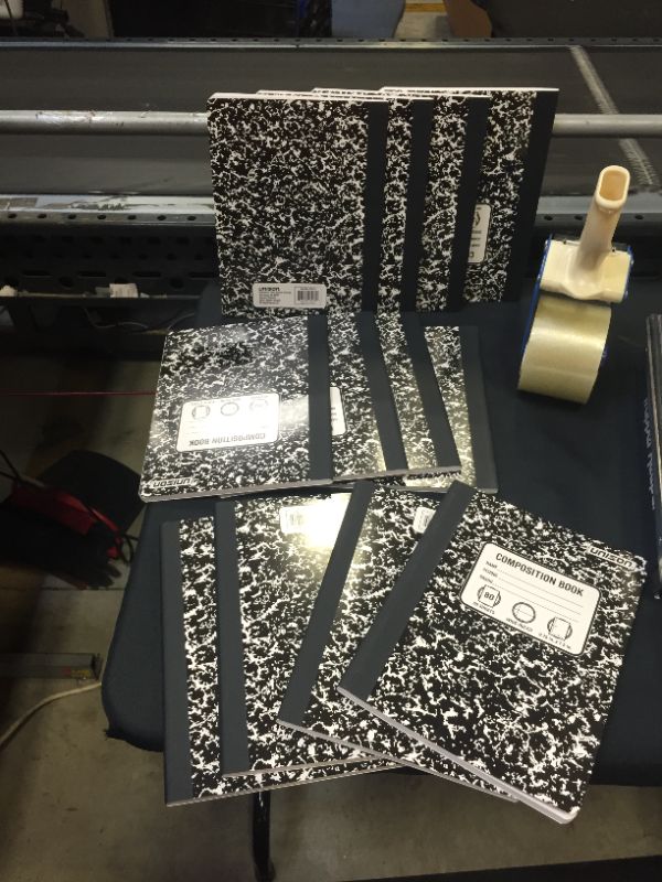 Photo 1 of 12 pack assorted composition notebooks