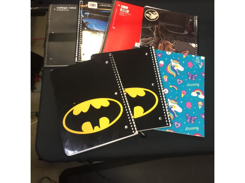 Photo 1 of 7 pack assorted notebooks