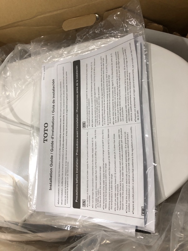 Photo 4 of Bio Bidet A7 Elongated Bidet White | Adjustable Heated Toilet Seat, A7 **NOT WHAT IS DESCRIBED ON THE BOX**