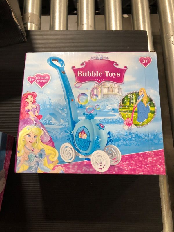 Photo 2 of Bubble Lawn Mower for Toddler Outside Bubbles