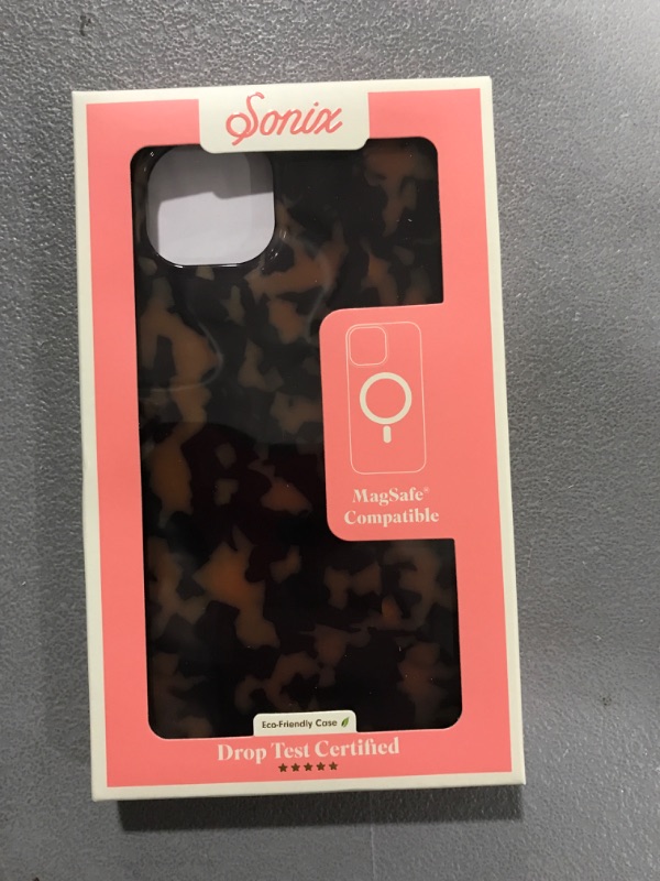 Photo 1 of Sonix Case for iPhone 14 Plus | Compatible with MagSafe | 10ft Drop Tested | Tortoise Shell | Brown Tort iPhone 14 Plus Marble - Brown Tort