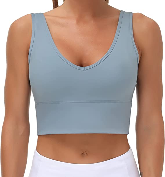 Photo 1 of 90 Degree By Reflex Everyday Cloud Support Crop Tank 
l